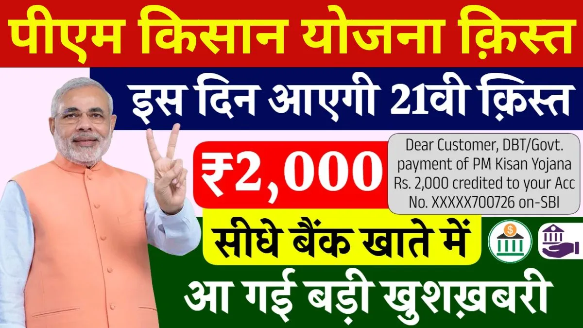 PM Kisan 21st Installment